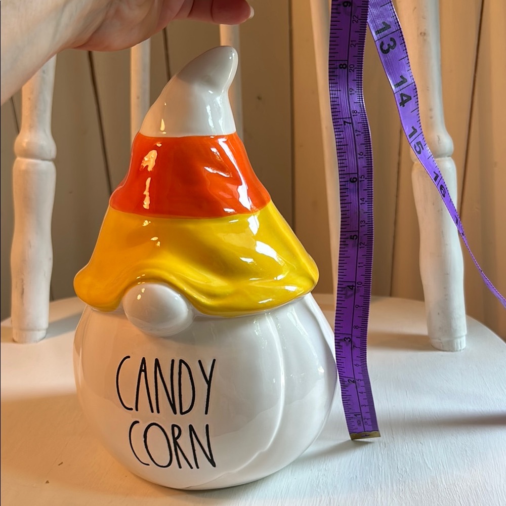 Rae Dunn Candy Corn Gnome - Halloween decor, automn Fall, festive - Picture 10 of 10